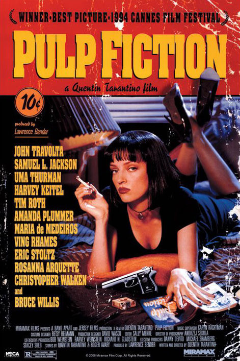 Carátula de Pulp Fiction