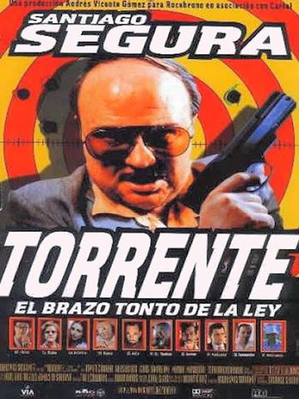 Carátula de Torrente, el brazo tonto de la ley