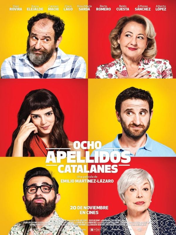 Carátula de 8 apellidos catalanes