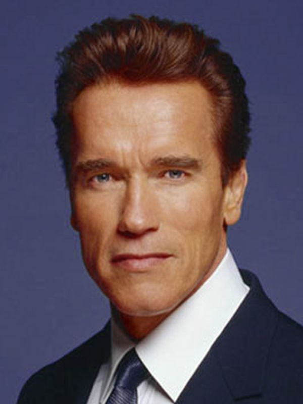 Retrato de Arnold Schwarzenegger